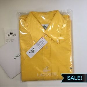 Lacoste Men's Long Sleeves Button-Down Shirt
